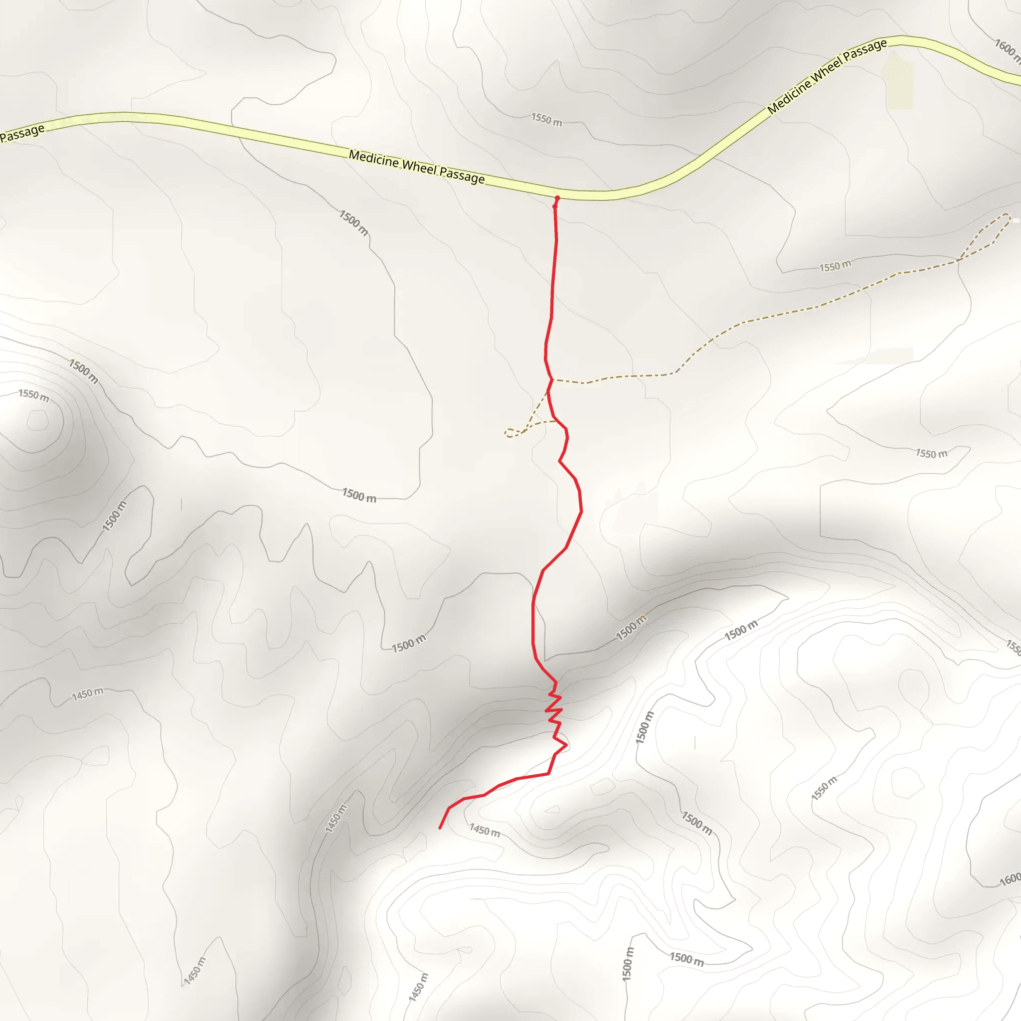 Five Springs Creek and Elk Springs Creek mobile static map