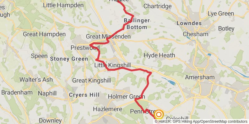 Chiltern Heritage Trail stage 3 Map