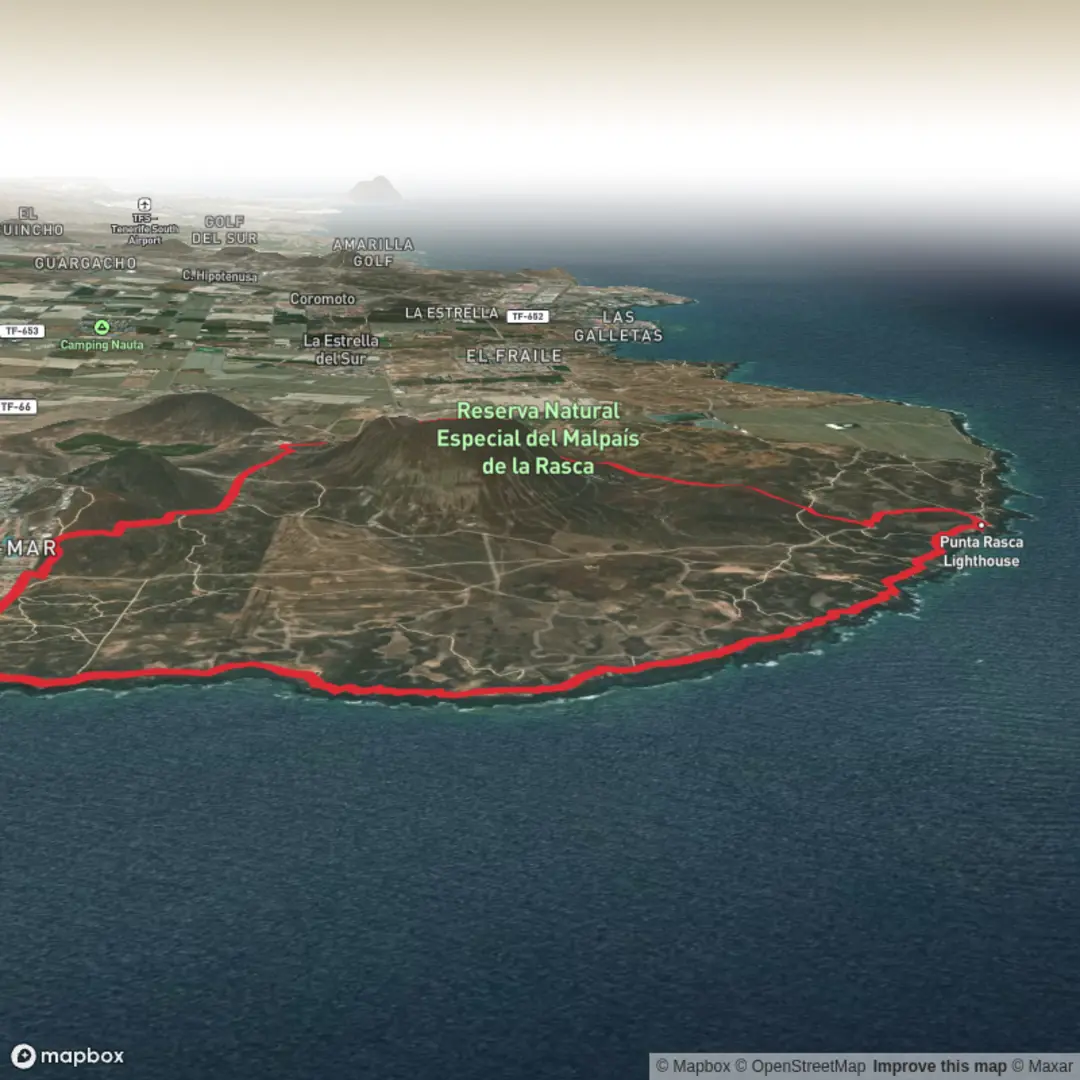 An image depicting the trail Cumplida and Lighthouse Walk and its surrounding area.