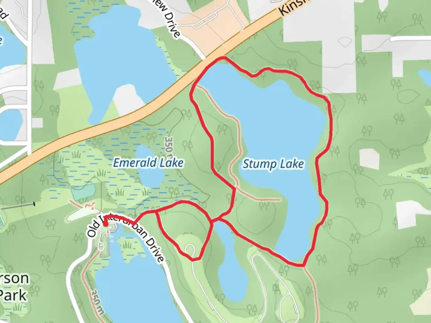 An image depicting the trail Erie Loop Trail and its surrounding area.