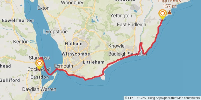 Celtic Way stage 45 Map