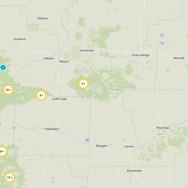 Golden Valley County Static Map