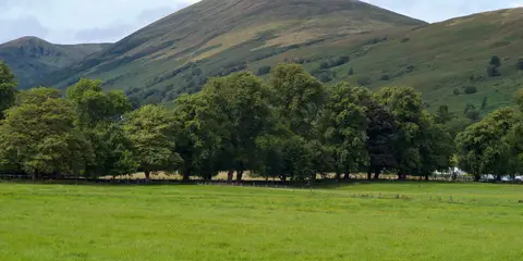 An image depicting the trail Beinn Eich and Doune Hill Walk and its surrounding area.