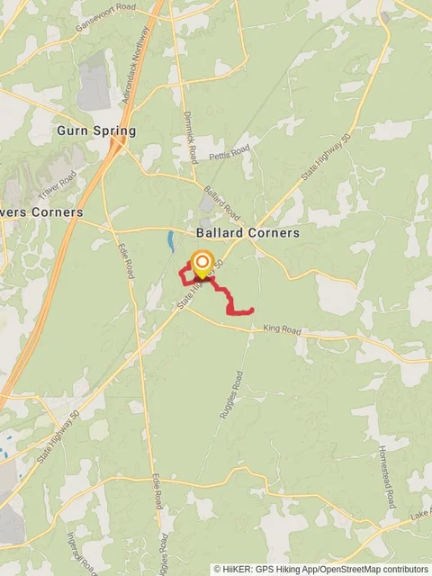 Delegan Brook from State Highway 50