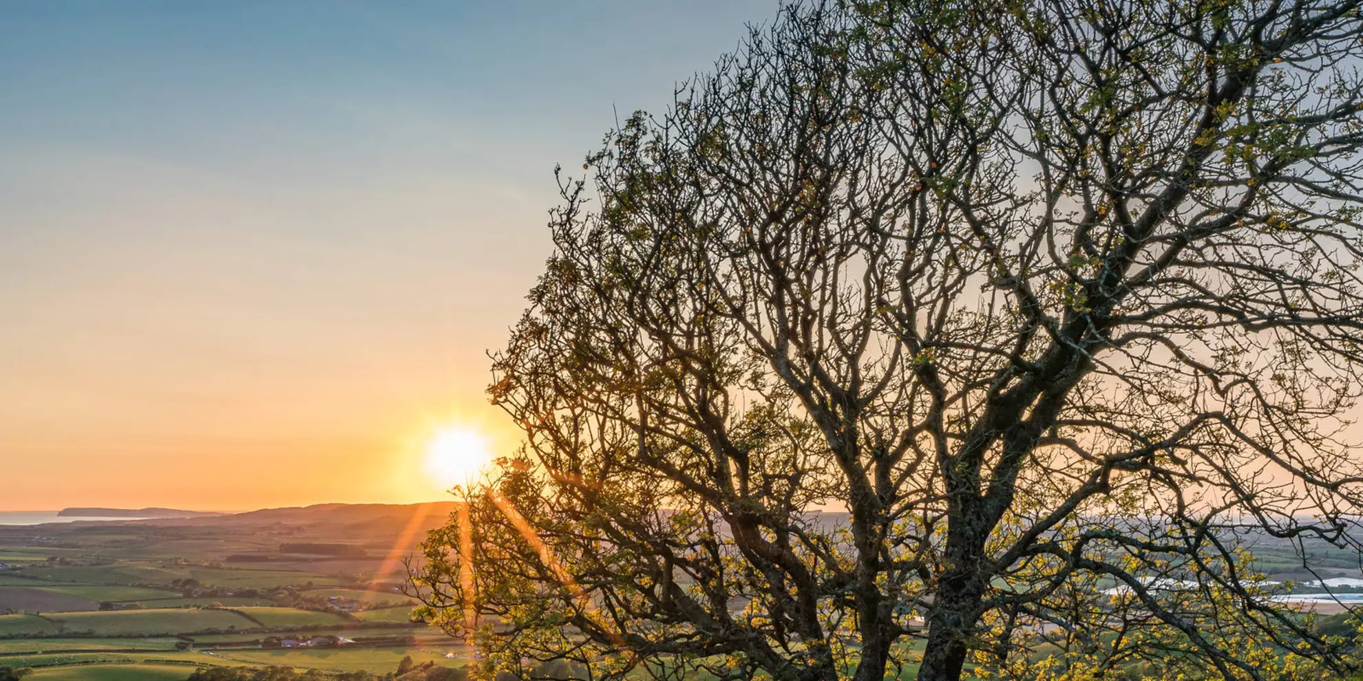 An image depicting the trail Ventnor Downs Circular and its surrounding area.