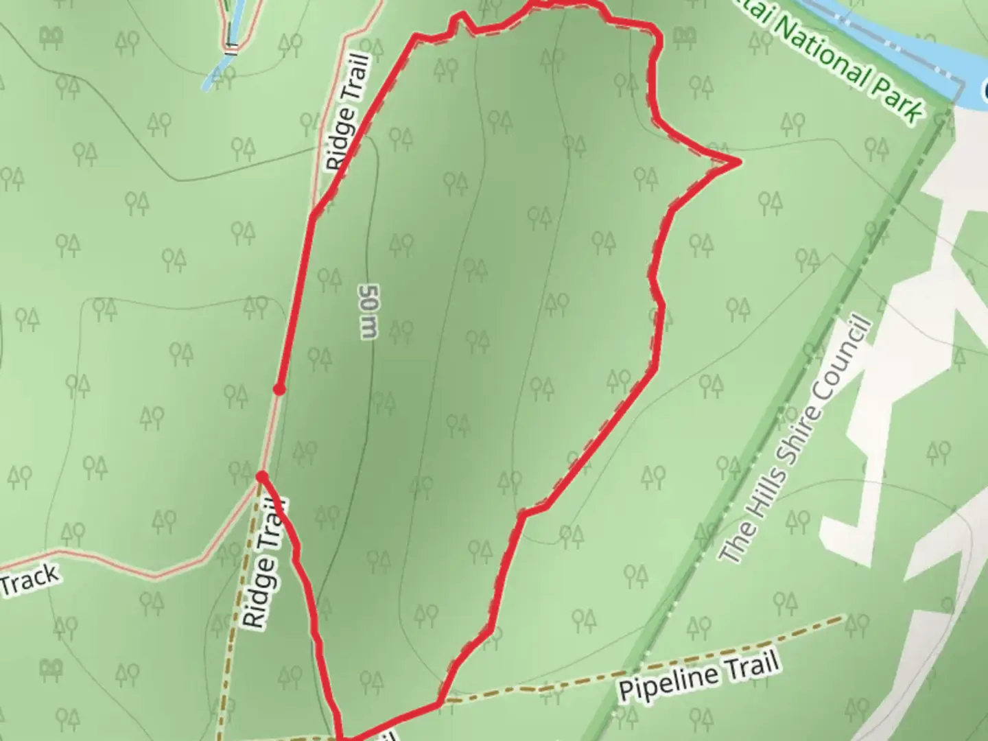 An image depicting the trail Old Man Banksia Track and its surrounding area.