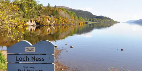 An image depicting the trail Loch Ness 360 Trail and its surrounding area.