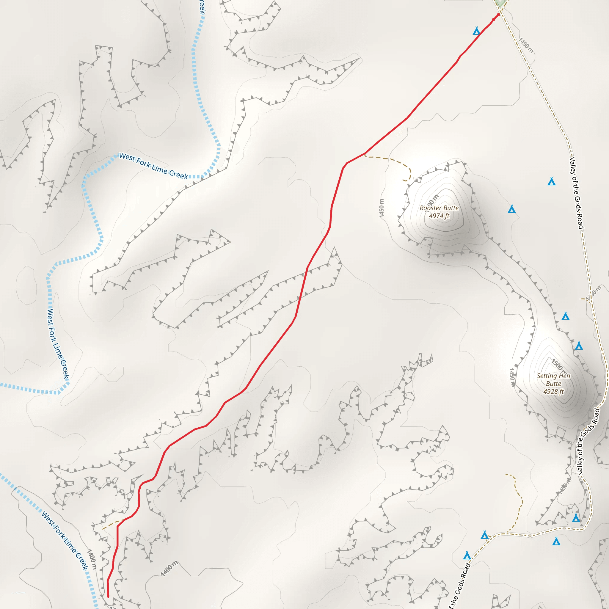 Drill Hole Walk mobile static map
