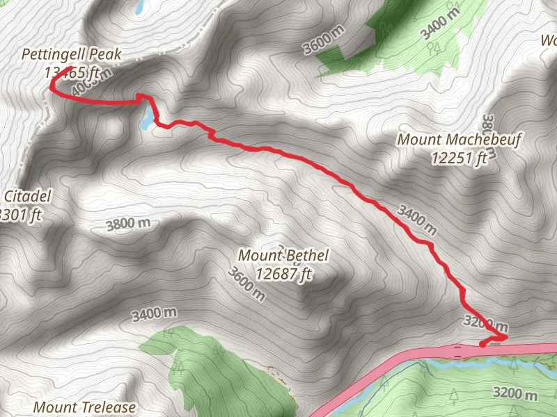 Pettingell Peak and Herman Lake via Herman Gulch