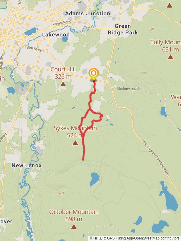 Sackett Brook and Ashley Brook Loop in Kirvin Park