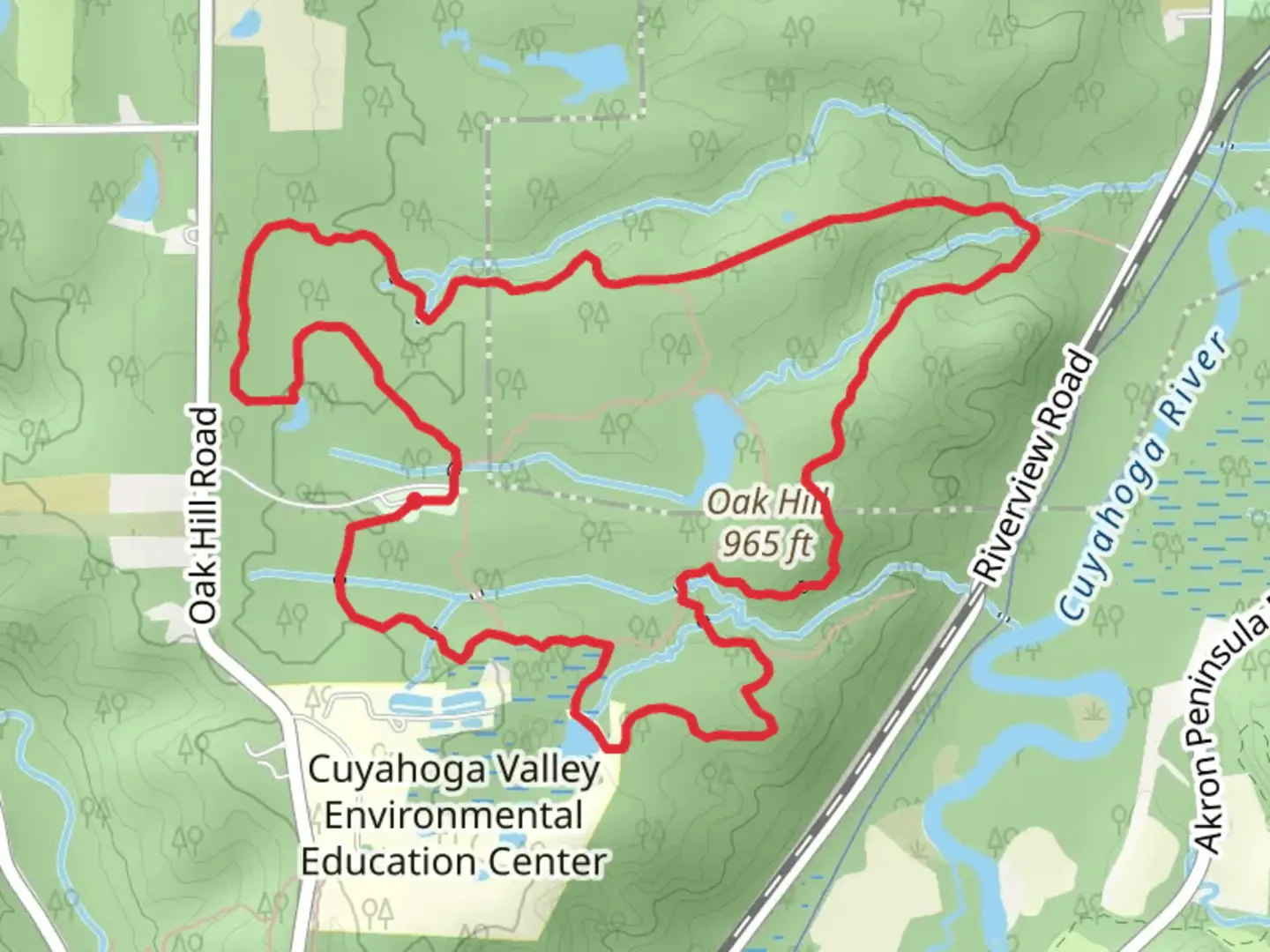 An image depicting the trail Sylvan Pond and Plateau Trail Loop and its surrounding area.