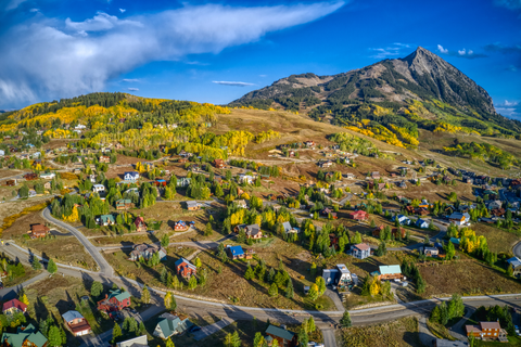 An image depicting the trail Crested Butte Mountain Summit Trail and its surrounding area.