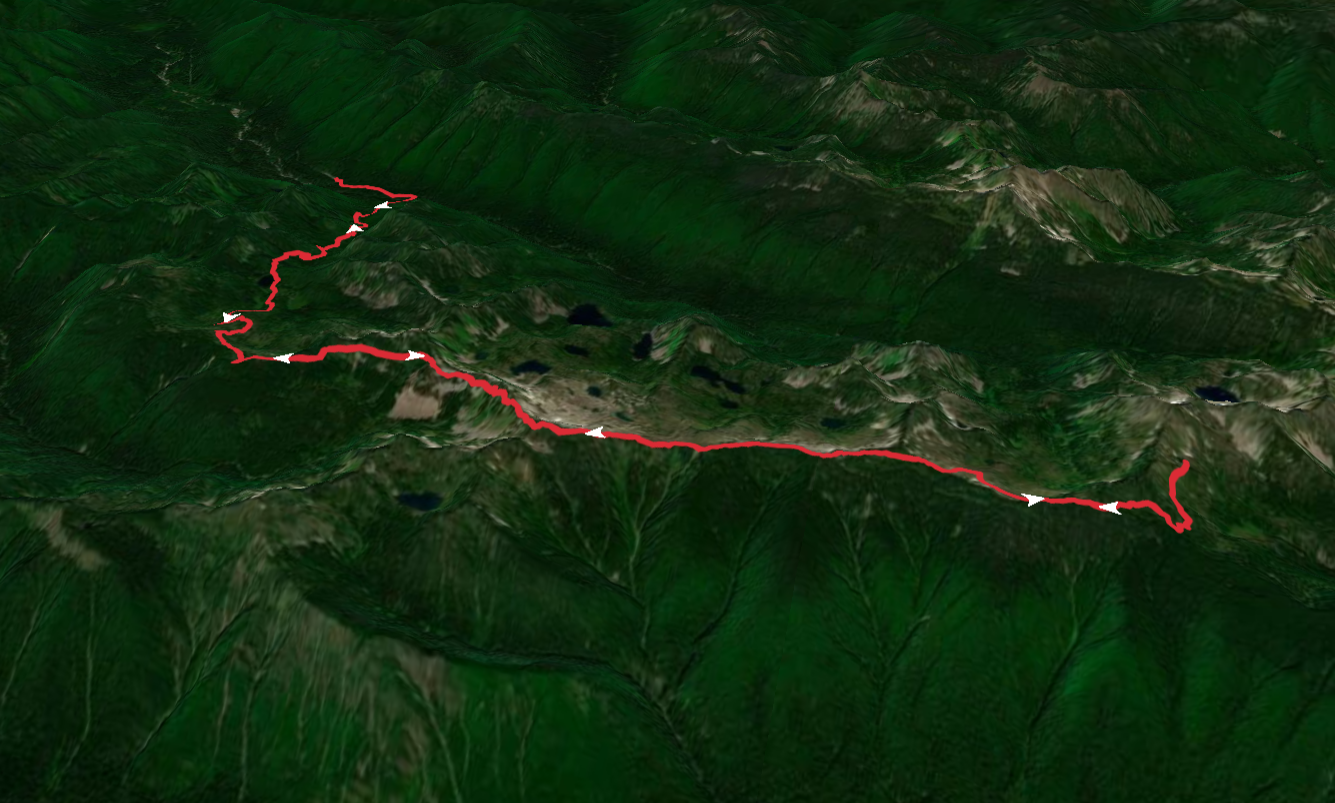 Swimming Bear Lake and Bogachiel Peak via SOl Duc Falls Nature Trail