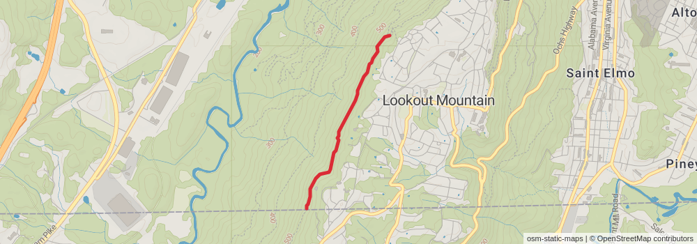 American Perimeter Trail - Southern Appalachian Primary stage 92 Map