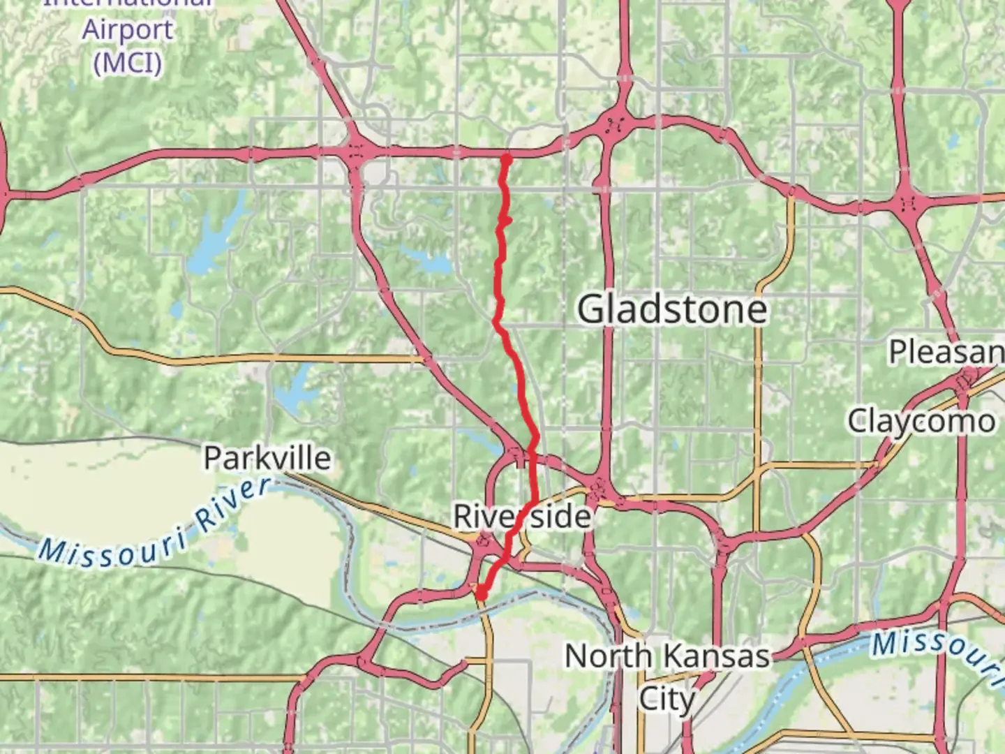 An image depicting the trail Northwest Daggett Road and Line Creek Trail and its surrounding area.