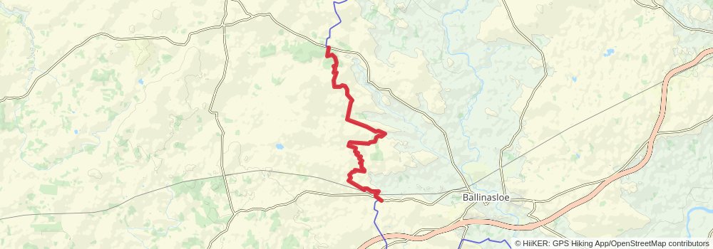 The Ireland Way® stage 23 Map
