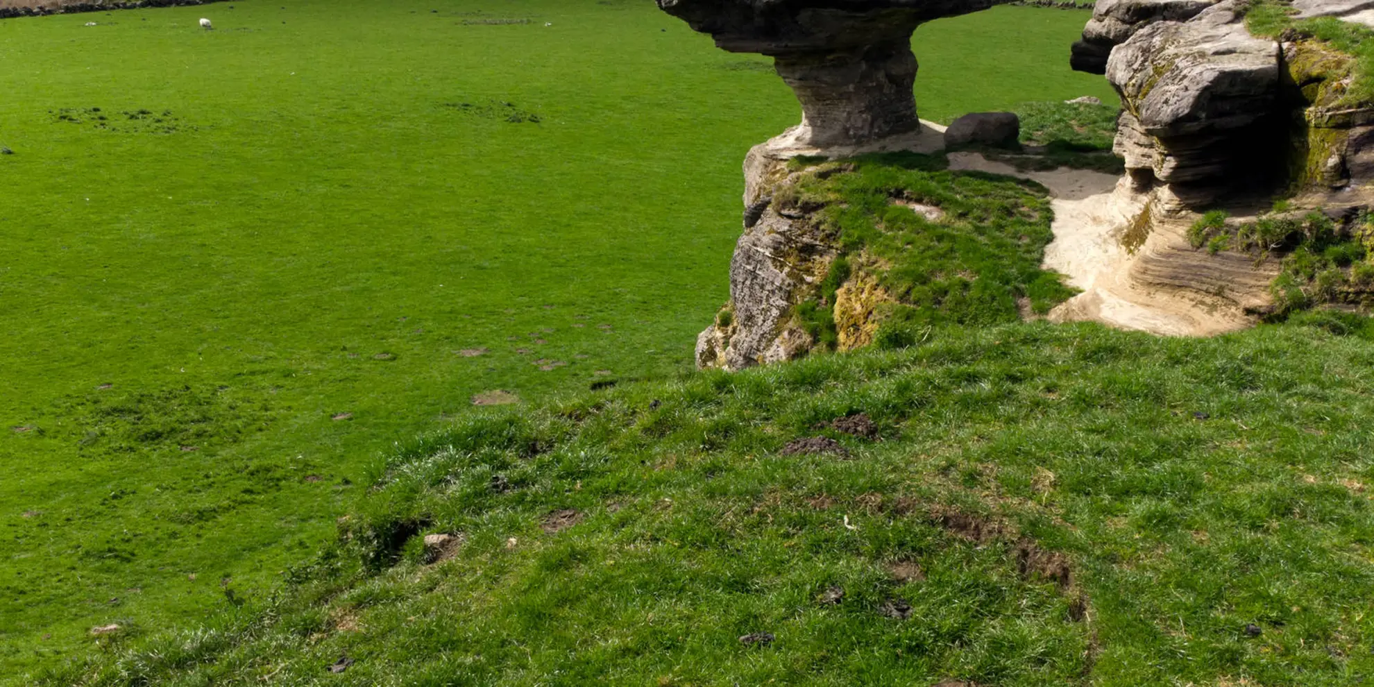 An image depicting the trail West Lomond from near Gateside and its surrounding area.