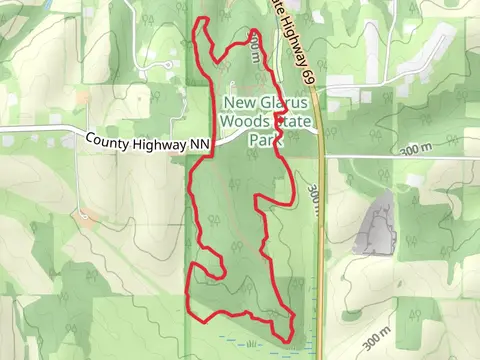 New Glarus Woods State Park Loop