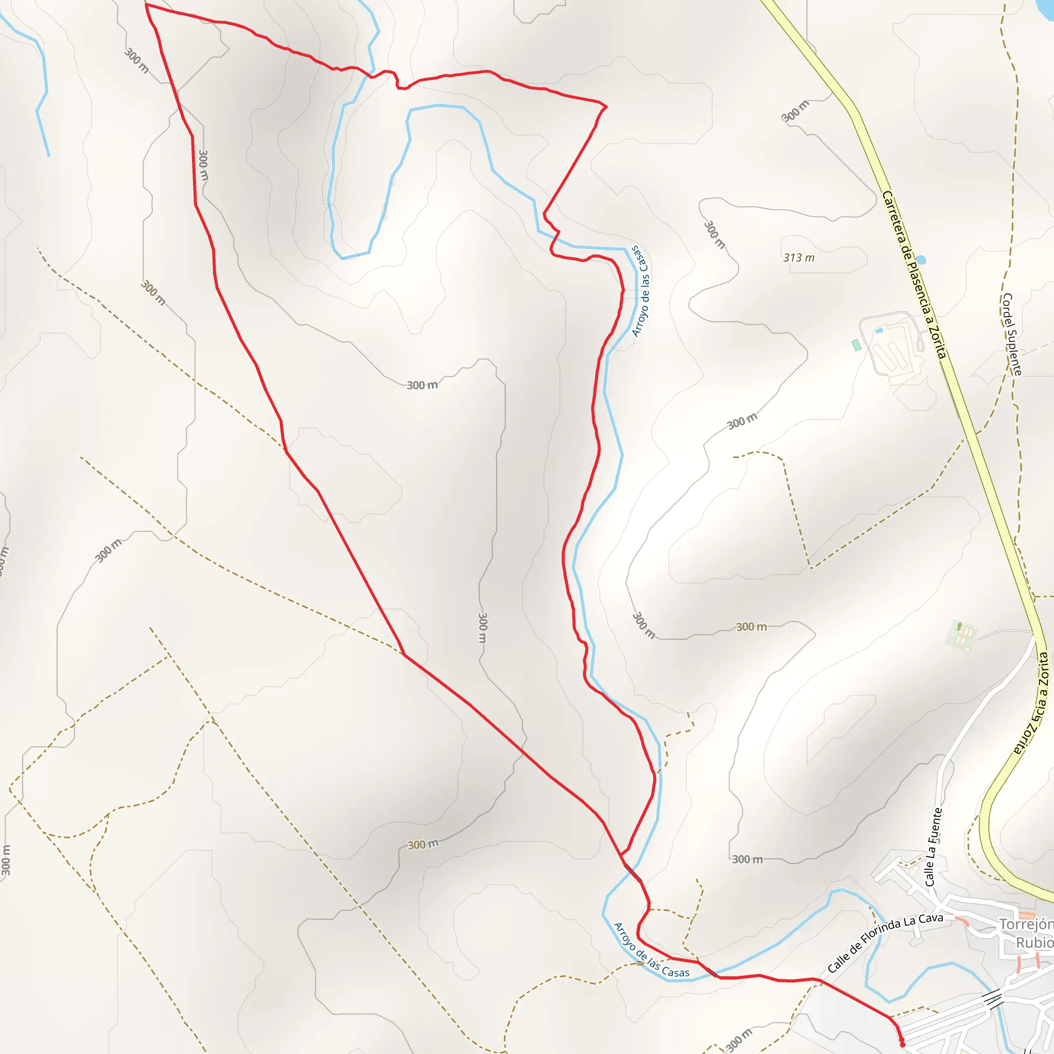 Mill of the Hoyuela SL CC 43 mobile static map