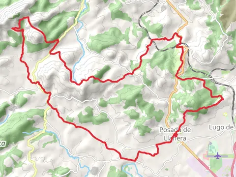 GR 200 Los Palacios de Llanera