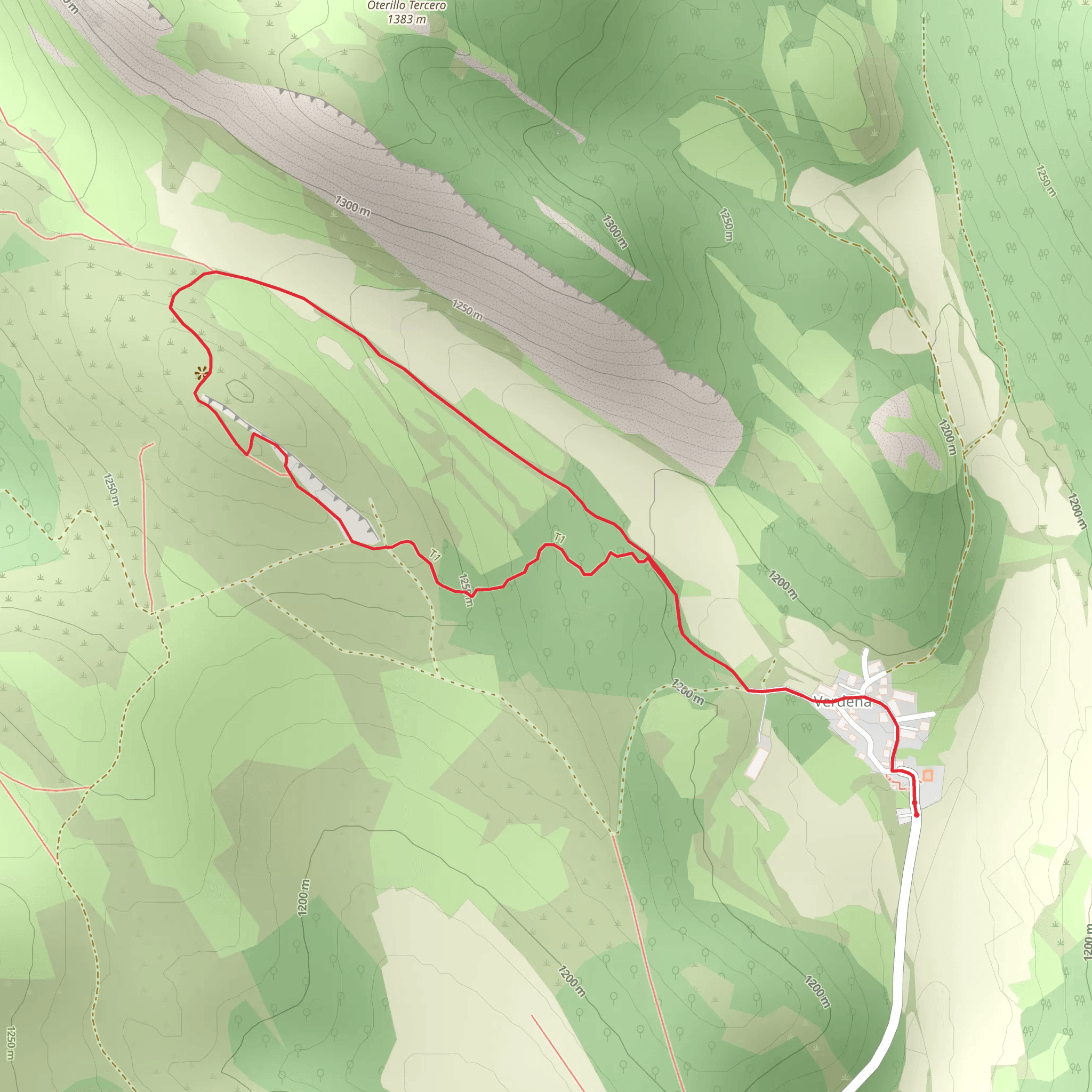 Fossil Forest Trail PR P 9 mobile static map