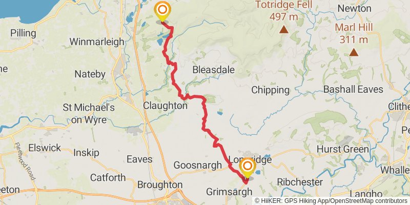 Thirlmere Way stage 5 Map