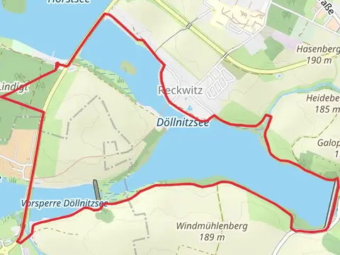 Rundwanderung Döllnitzsee