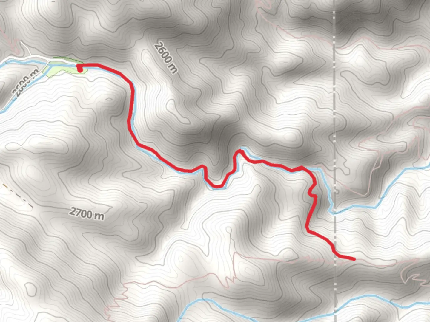 An image depicting the trail Coupler Trail and its surrounding area.