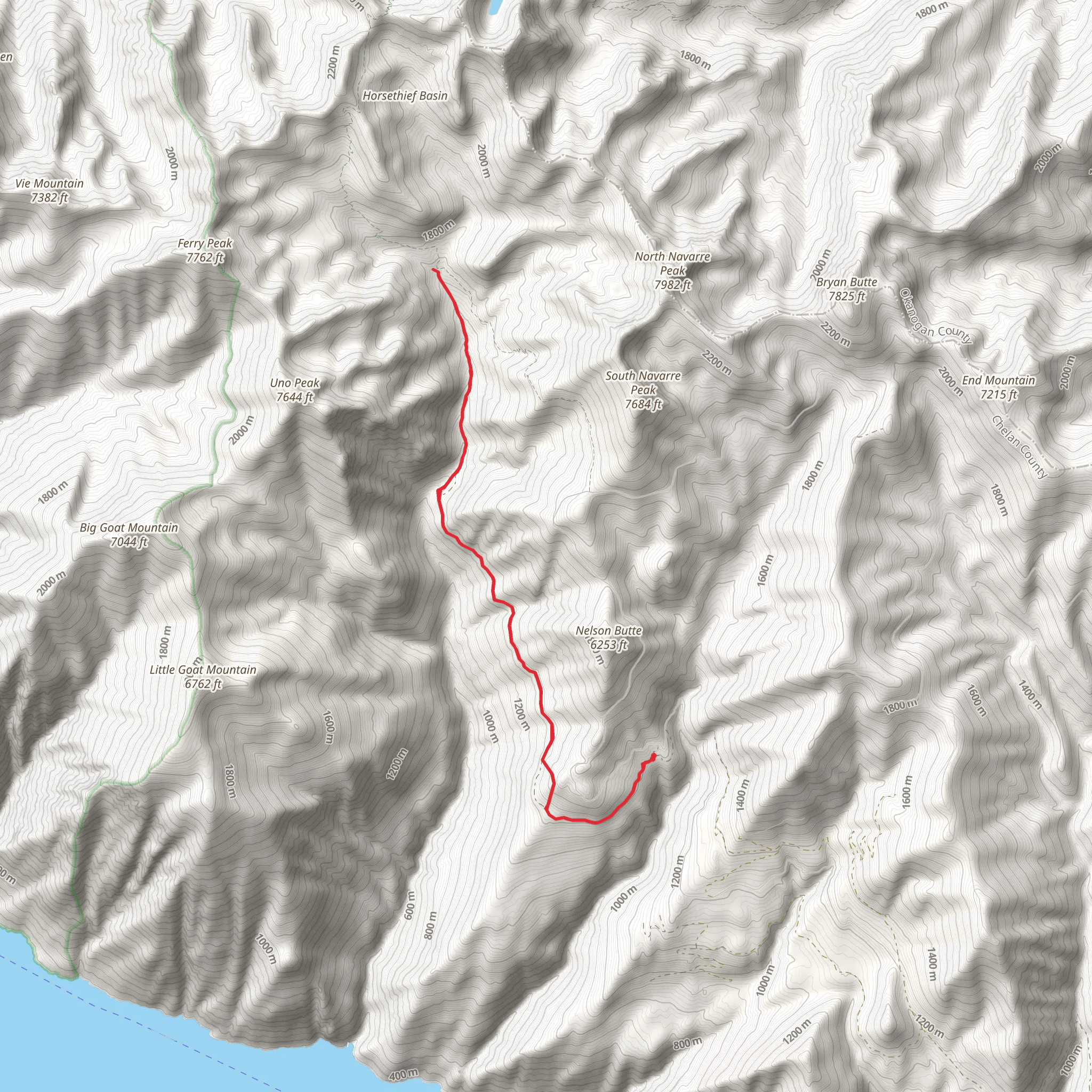 Safety Harbor Creek Trail mobile static map