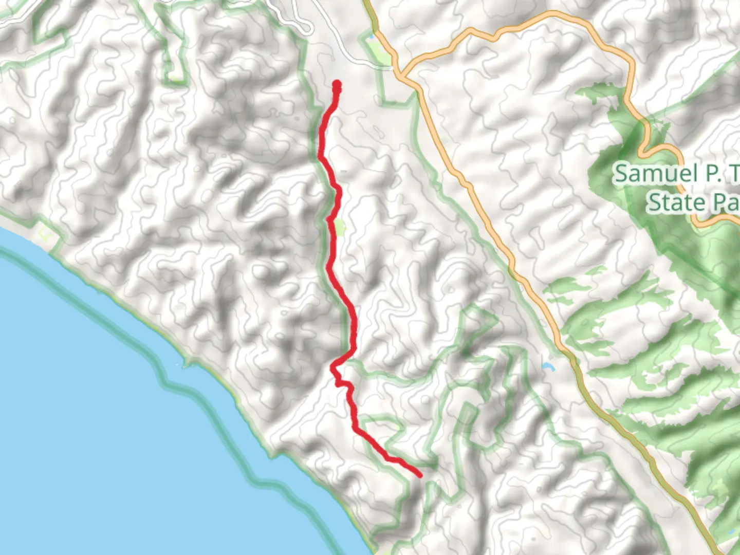 An image depicting the trail Glen Trail via Bear Valley Trail and its surrounding area.