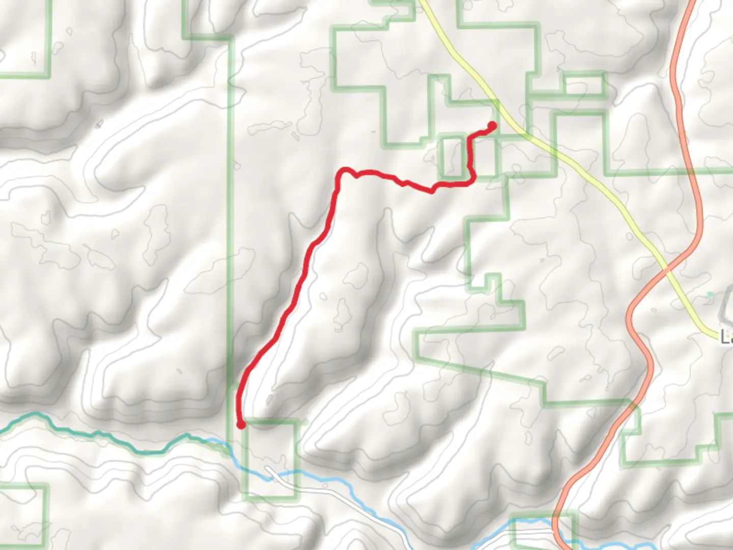 An image depicting the trail Westline Thundershower Hiking Trail and its surrounding area.