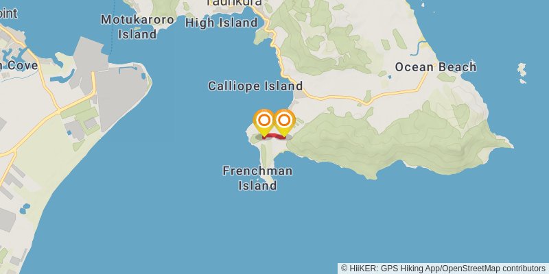 Smugglers Bay Loop Track alt 1 Map