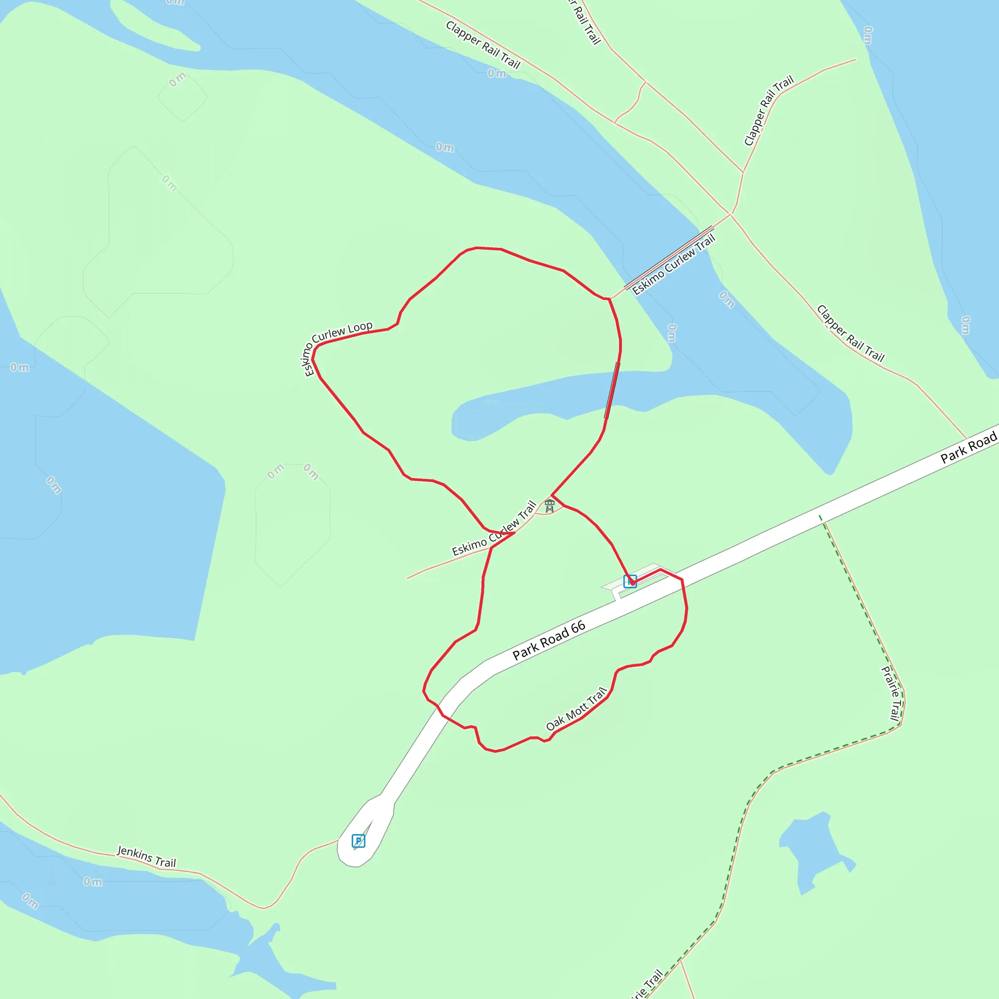 Clapper Rail Loop mobile static map