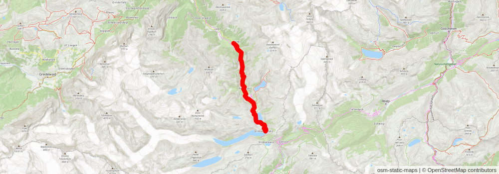 Source of the Aare stage 2 Map