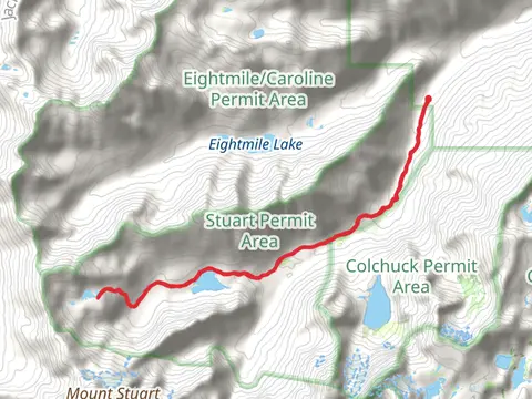 Horseshoe Lake via Stuart Lake Trail
