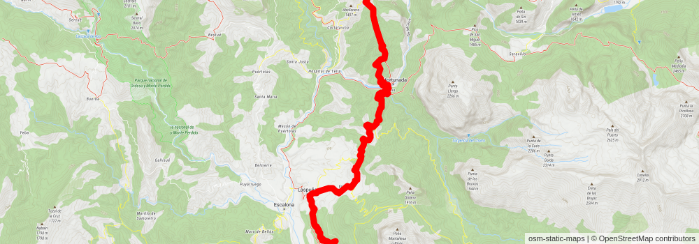 Tella - Hermitage of Fuensanta PR-HU 138 stage 3 Map