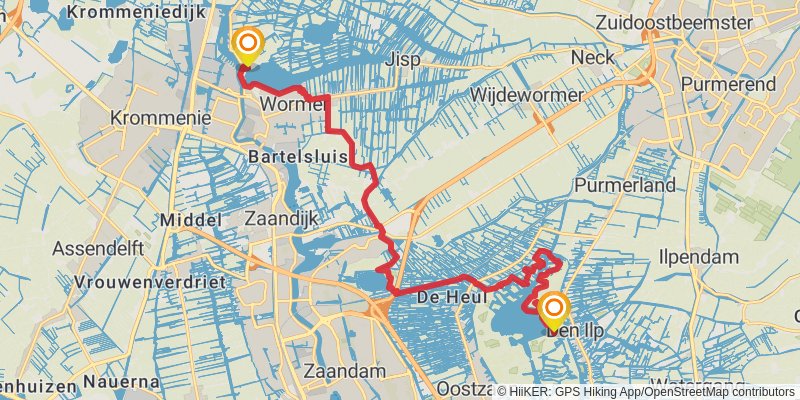 Trekvogelpad stage 3 Map