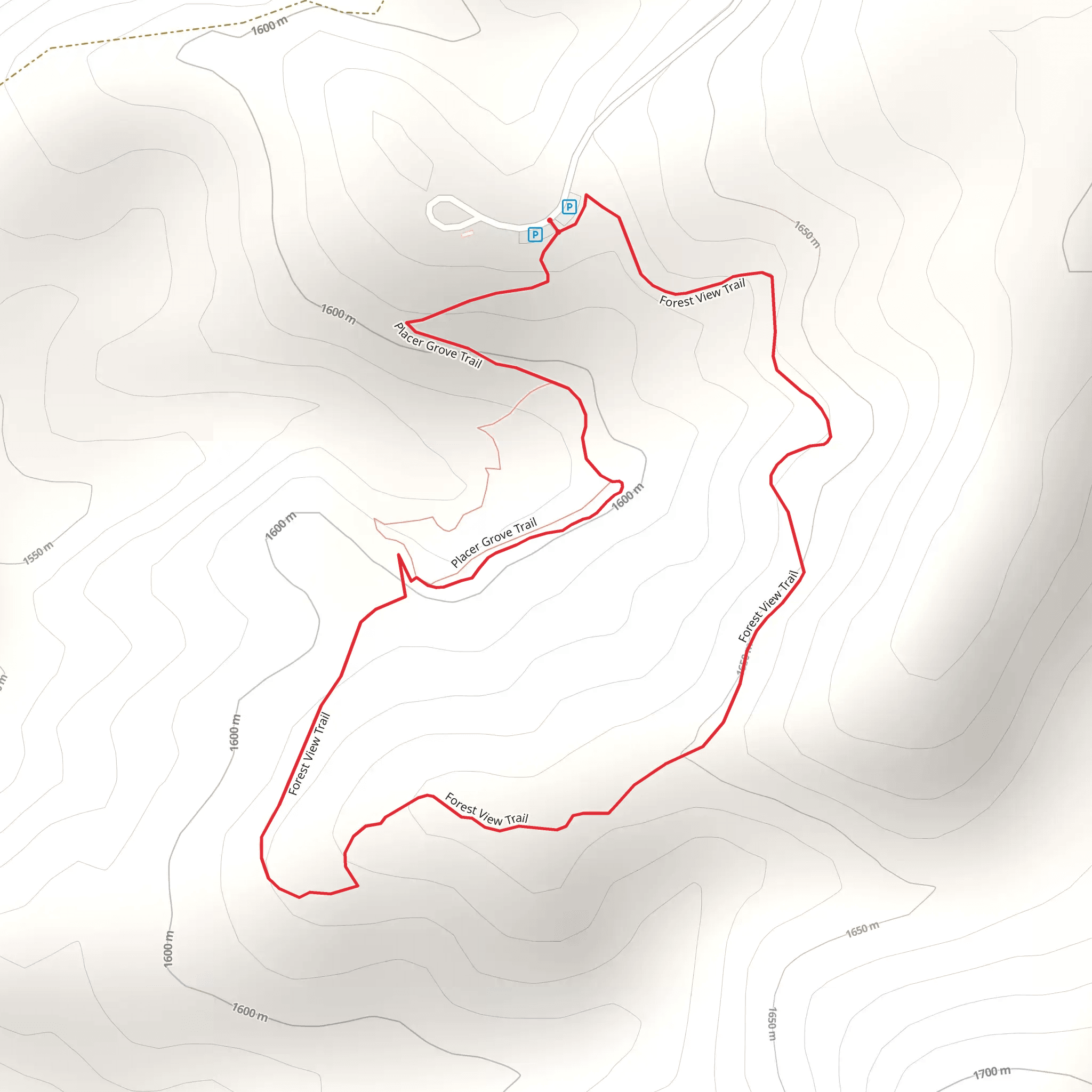 Big Tree Nature Trail mobile static map