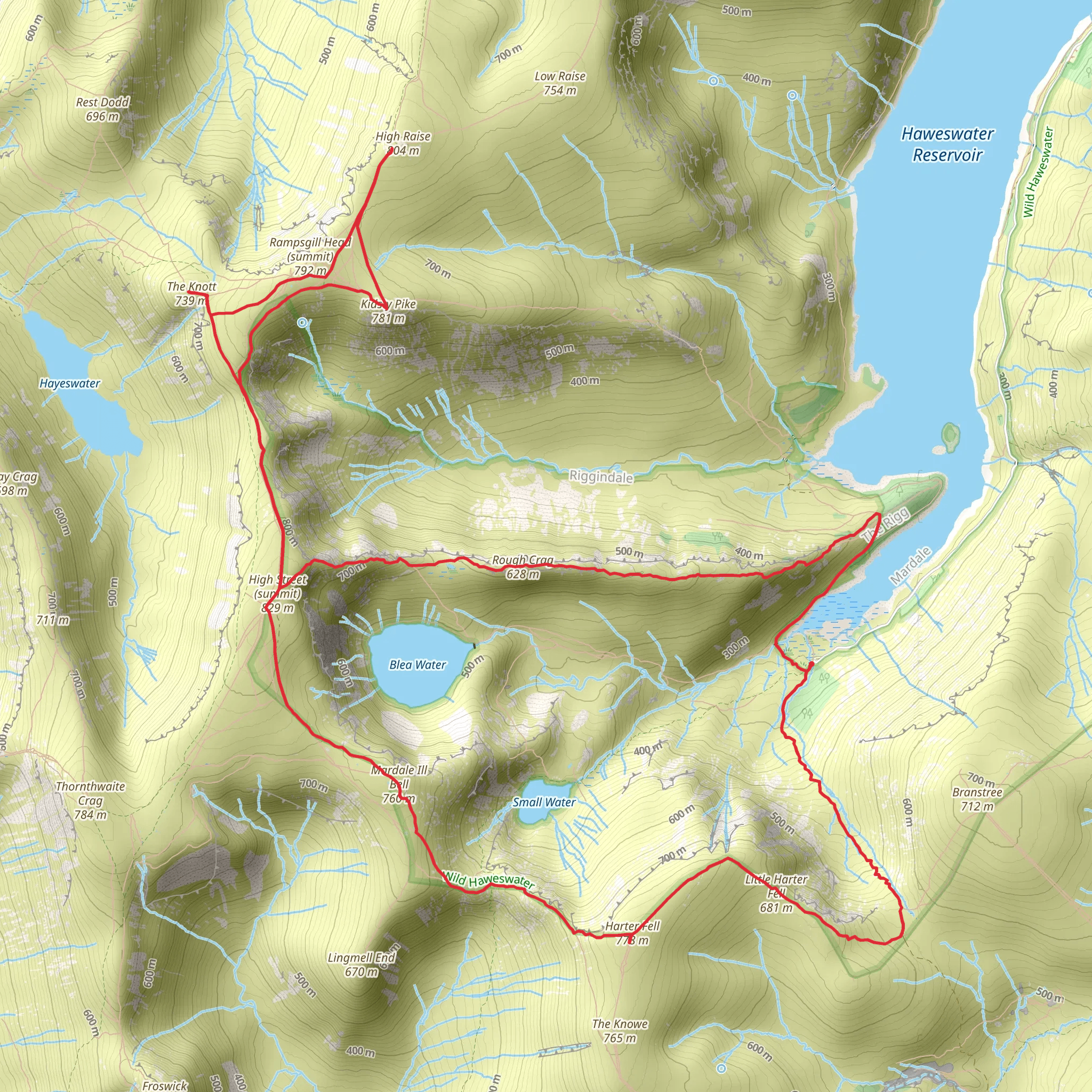 High Street and plenty of Wainwrights mobile static map