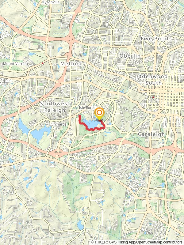 Lake Raleigh Southern Shore Trail