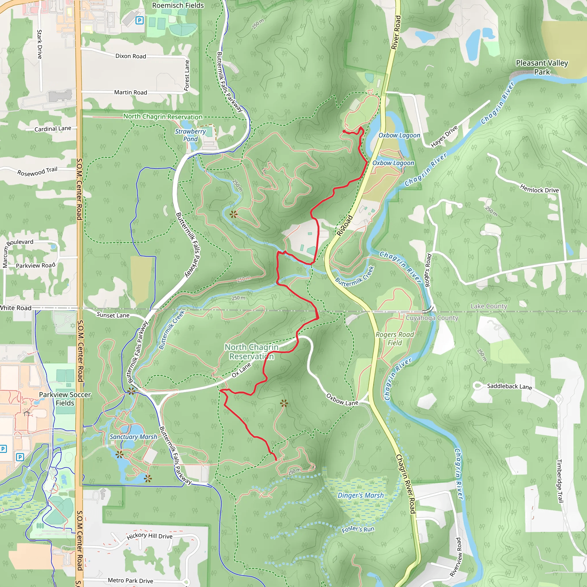 Castle Valley Trail mobile static map