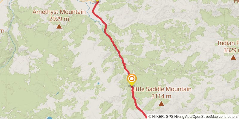 Lamar River Trail stage 3 Map