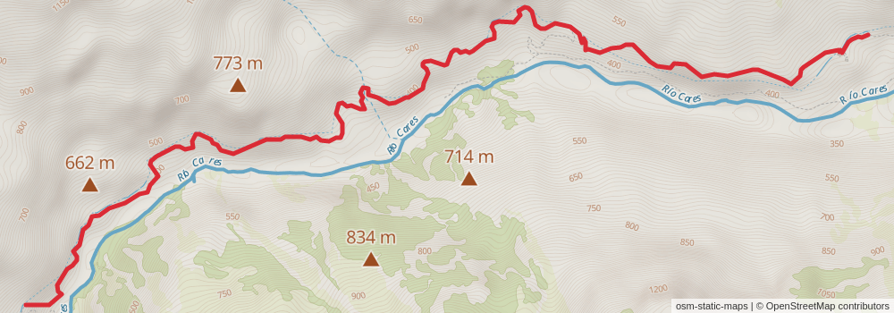 GR 202 Ruta de la Reconquista stage 3 Map
