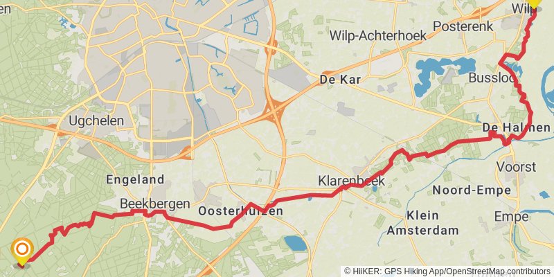 Marskramerpad stage 7 Map
