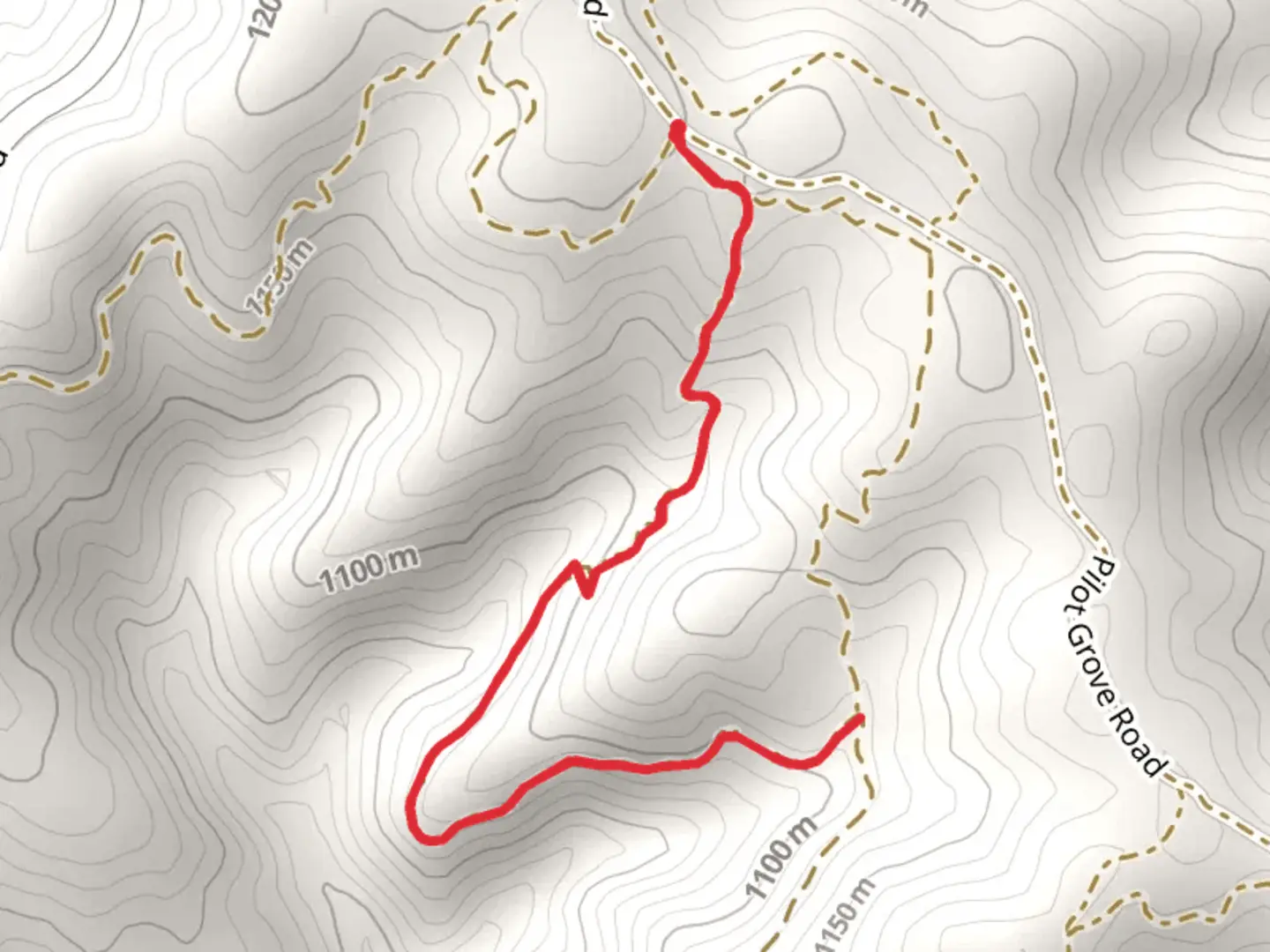 An image depicting the trail Lil Sled Trail and its surrounding area.