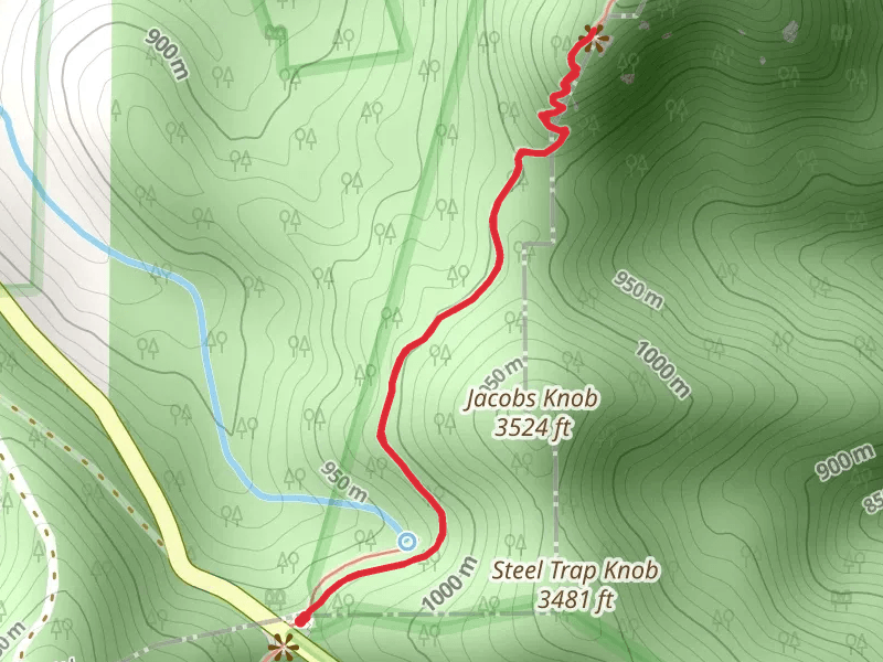 Big Cedar Mountain via Appalachian Trail