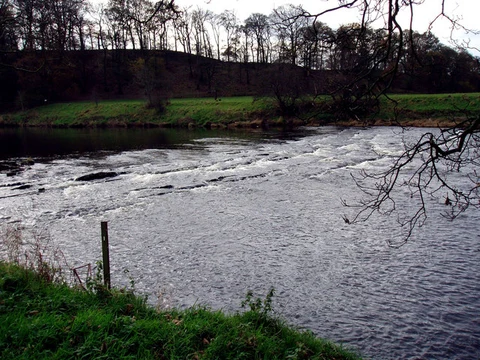 An image depicting the trail Hurst Green and River Ribble Loop from Dinckley and its surrounding area.