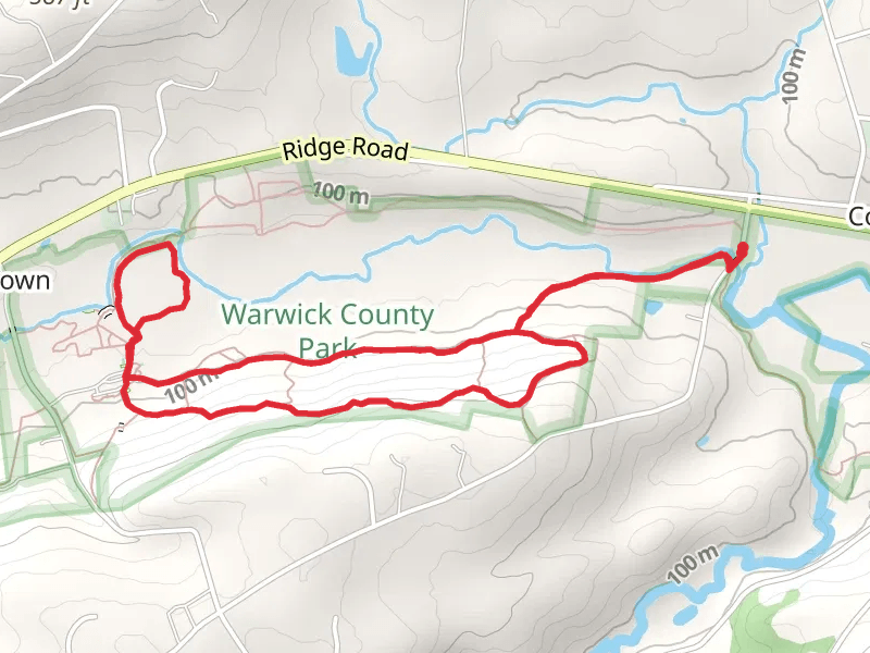 Park Pavillion and French Creek Loop