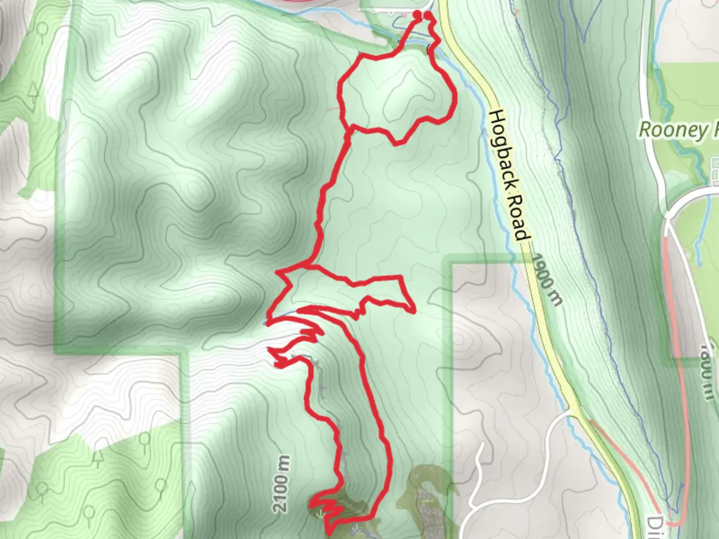An image depicting the trail Matthews and Winters Park Loop Trail and its surrounding area.
