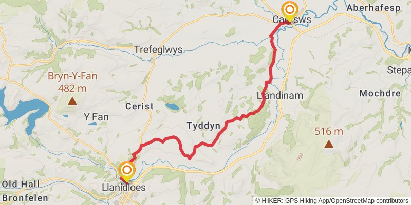Severn Way stage 2 Map